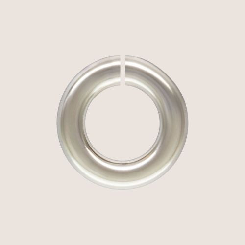 2.3mm 24g gold-filled jump rings / permanent jewelry supplies / 2.3mm 24g sterling silver jump rings