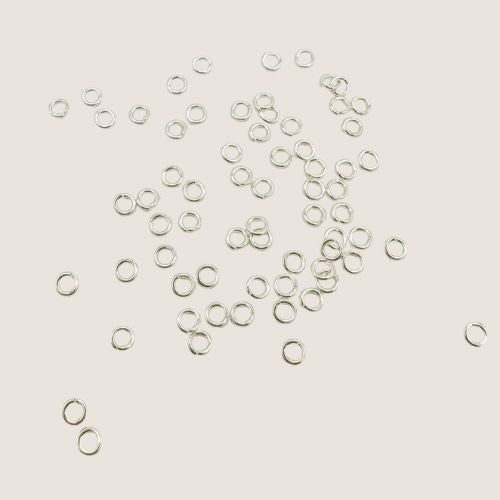 2.3mm 24g gold-filled jump rings / permanent jewelry supplies / 2.3mm 24g sterling silver jump rings