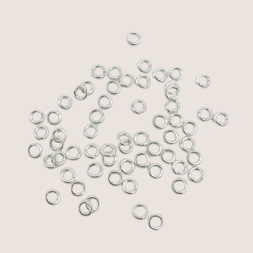 gold filled jump rings / permanent jewelry supplies / 2.8mm 22g gold filled jump ring / sterling silver jump rings / 2.8mm 22g sterling silver jump rings