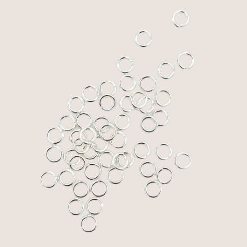gold filled jump rings / permanent jewelry supplies / 3.3mm 22g gold filled jump ring / sterling silver jump rings / 3.3mm 22g sterling silver jump rings
