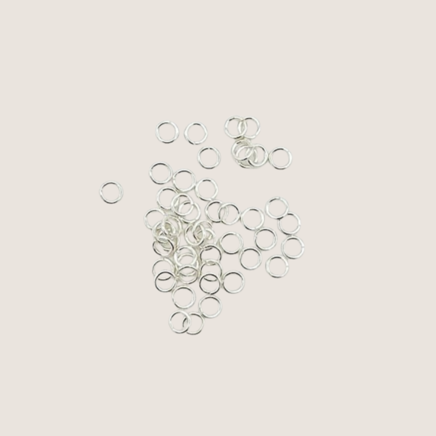 gold filled jump rings / permanent jewelry supplies / 3.5mm 22g gold filled jump ring / sterling silver jump rings / 3.5mm 22g sterling silver jump rings