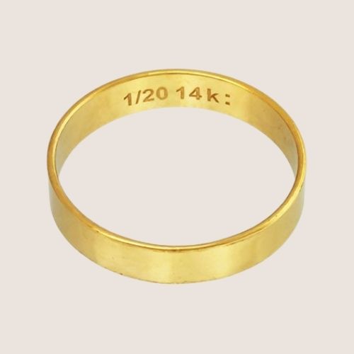 gold filled ring / stacking ring / gold filled stacking ring / permanent jewelry supplier