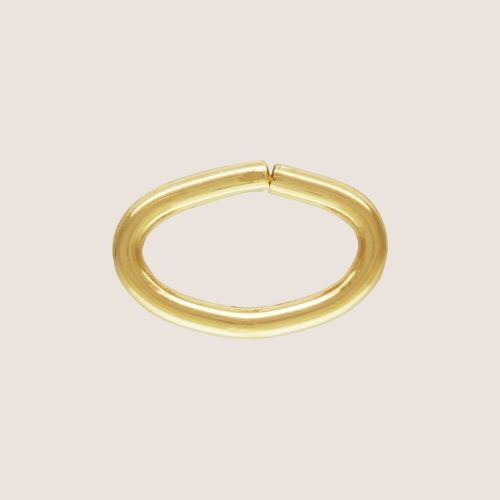 gold filled jump rings / permanent jewelry supplies / 3.5mmx5.5mm 22g gold filled jump ring / sterling silver jump rings / 3.5mmx5.5mm 22g sterling silver jump rings / oval jump rings