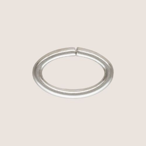 gold filled jump rings / permanent jewelry supplies / 3.5mmx5.5mm 22g gold filled jump ring / sterling silver jump rings / 3.5mmx5.5mm 22g sterling silver jump rings / oval jump rings