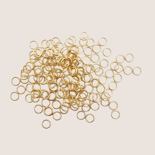 gold filled jump rings / permanent jewelry supplies / 3mm 26g gold filled jump ring / sterling silver jump rings / 3mm 26g sterling silver jump rings