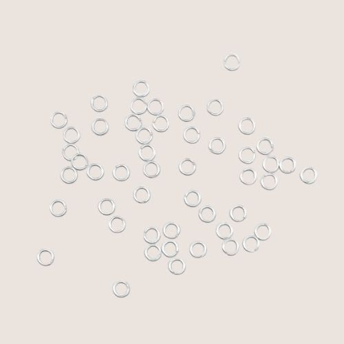 gold filled jump rings / permanent jewelry supplies / 3mm 26g gold filled jump ring / sterling silver jump rings / 3mm 26g sterling silver jump rings