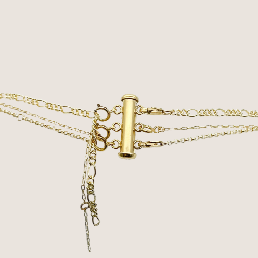3-in-1 necklace clasp for wholesale / sterling silver clasp / gold-filled clasp / jewelry clasp