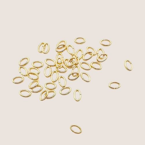 gold filled jump rings / permanent jewelry supplies / 3mmx4.5mm 22g gold filled jump ring / sterling silver jump rings / 3mmx4.5mm 22g sterling silver jump rings / oval jump rings