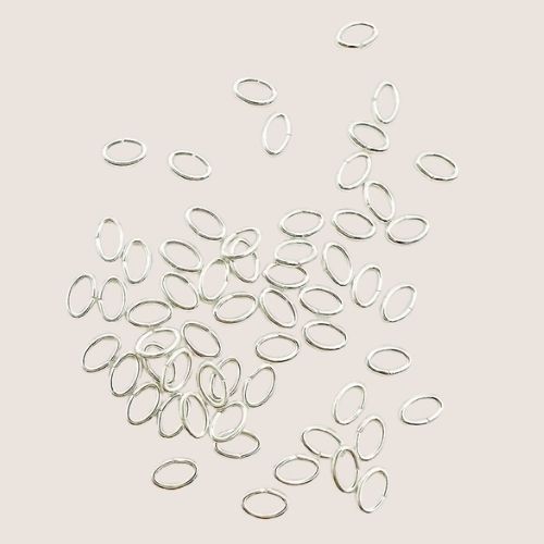 gold filled jump rings / permanent jewelry supplies / 3mmx4.5mm 22g gold filled jump ring / sterling silver jump rings / 3mmx4.5mm 22g sterling silver jump rings / oval jump rings