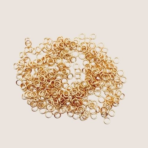 gold filled jump rings / permanent jewelry supplies / 4mm 20g gold filled jump ring  / sterling silver jump rings / 4mm 20g sterling silver jump rings