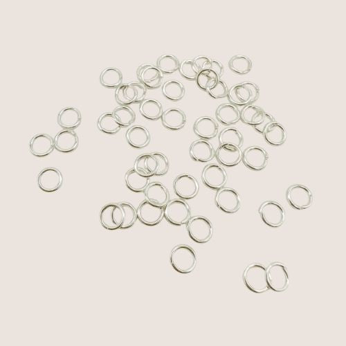 gold filled jump rings / permanent jewelry supplies / 4mm 22g gold filled jump ring  / sterling silver jump rings / 4mm 22g sterling silver jump rings