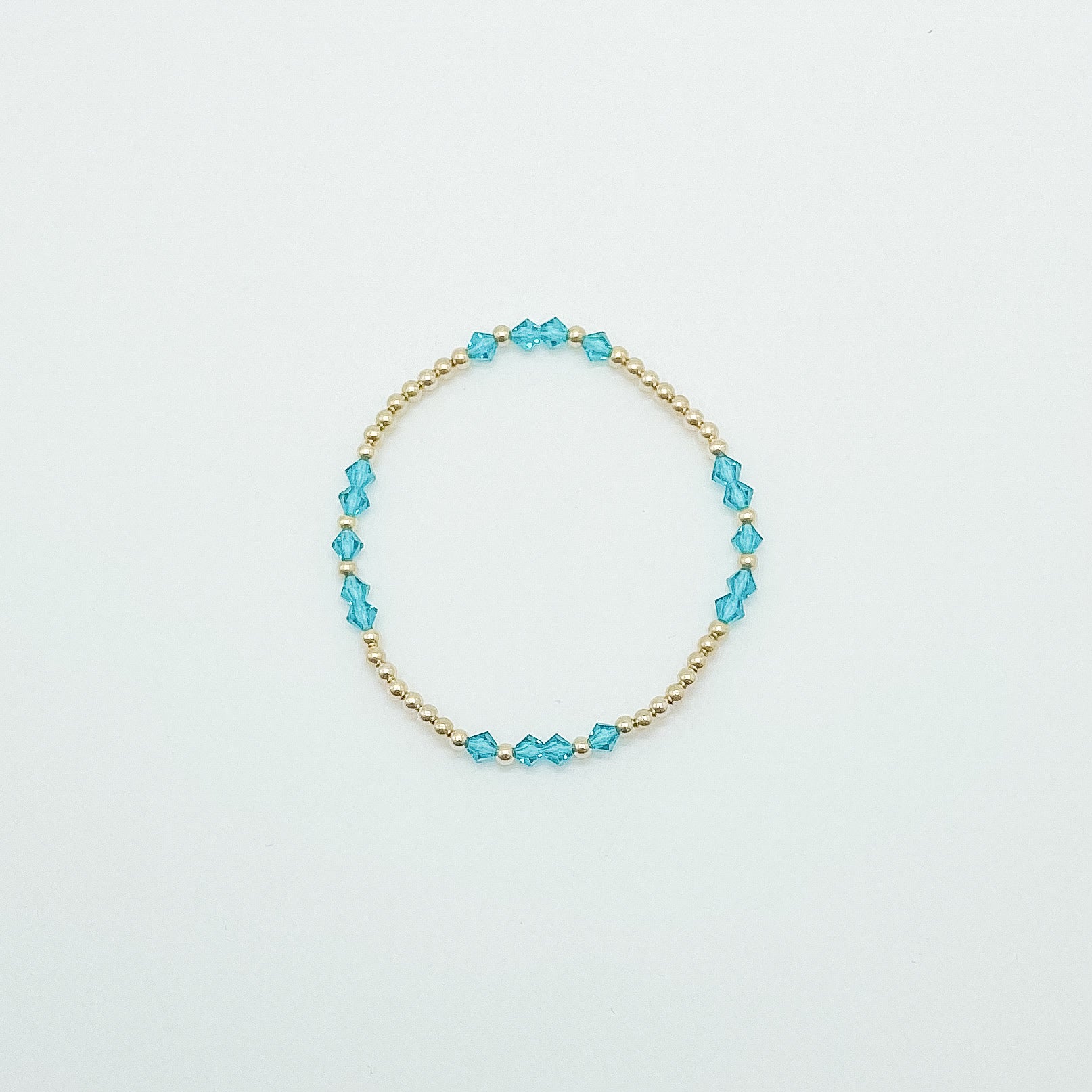 Patterned Birthstone Bracelet