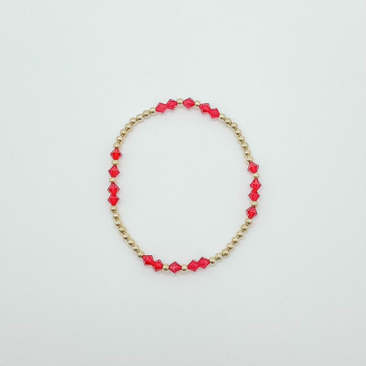 Patterned Birthstone Bracelet