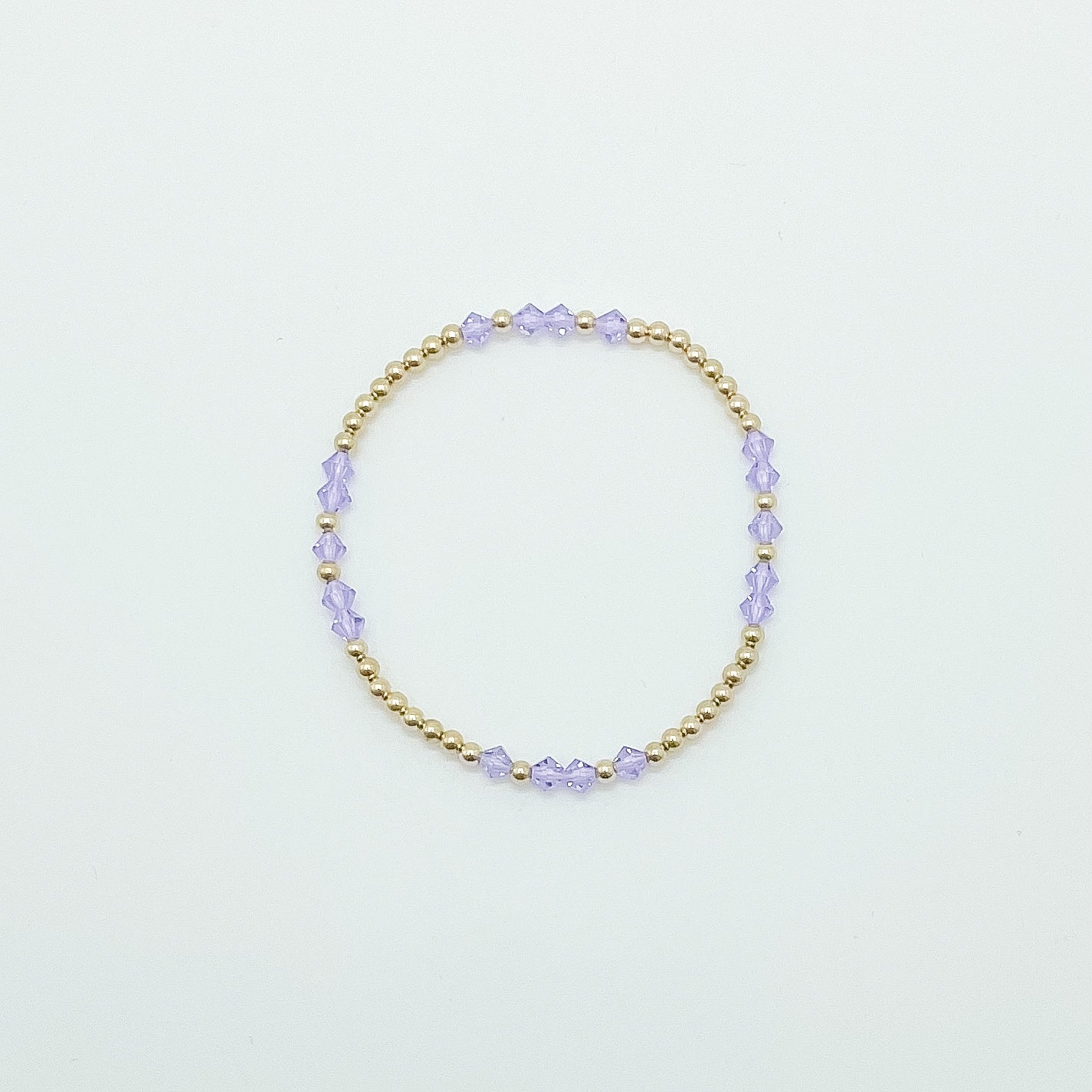 Patterned Birthstone Bracelet