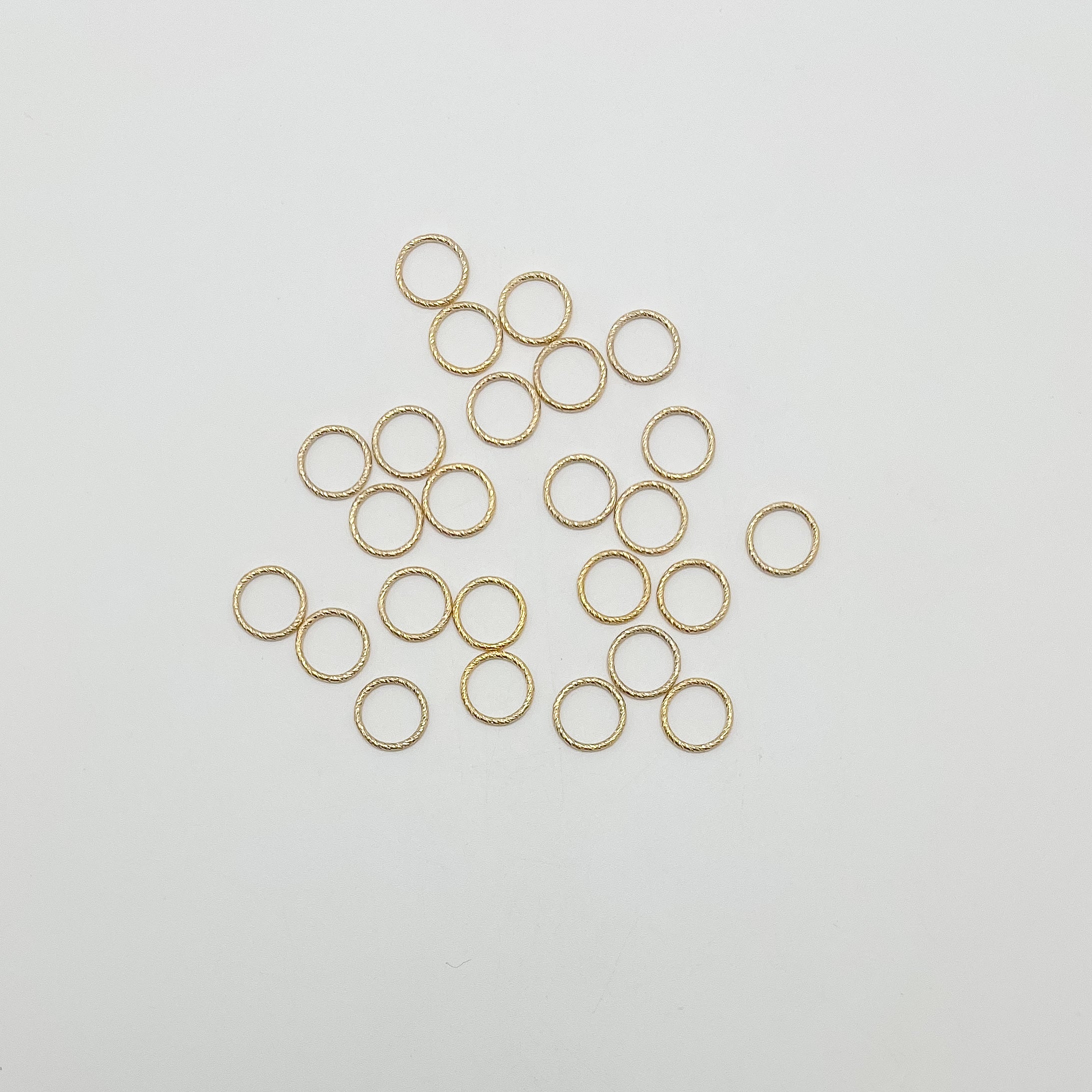 Textured Circle Connector