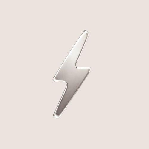lightning bolt stud earrings for wholesale jewelry, gold filled studs, sterling silver studs