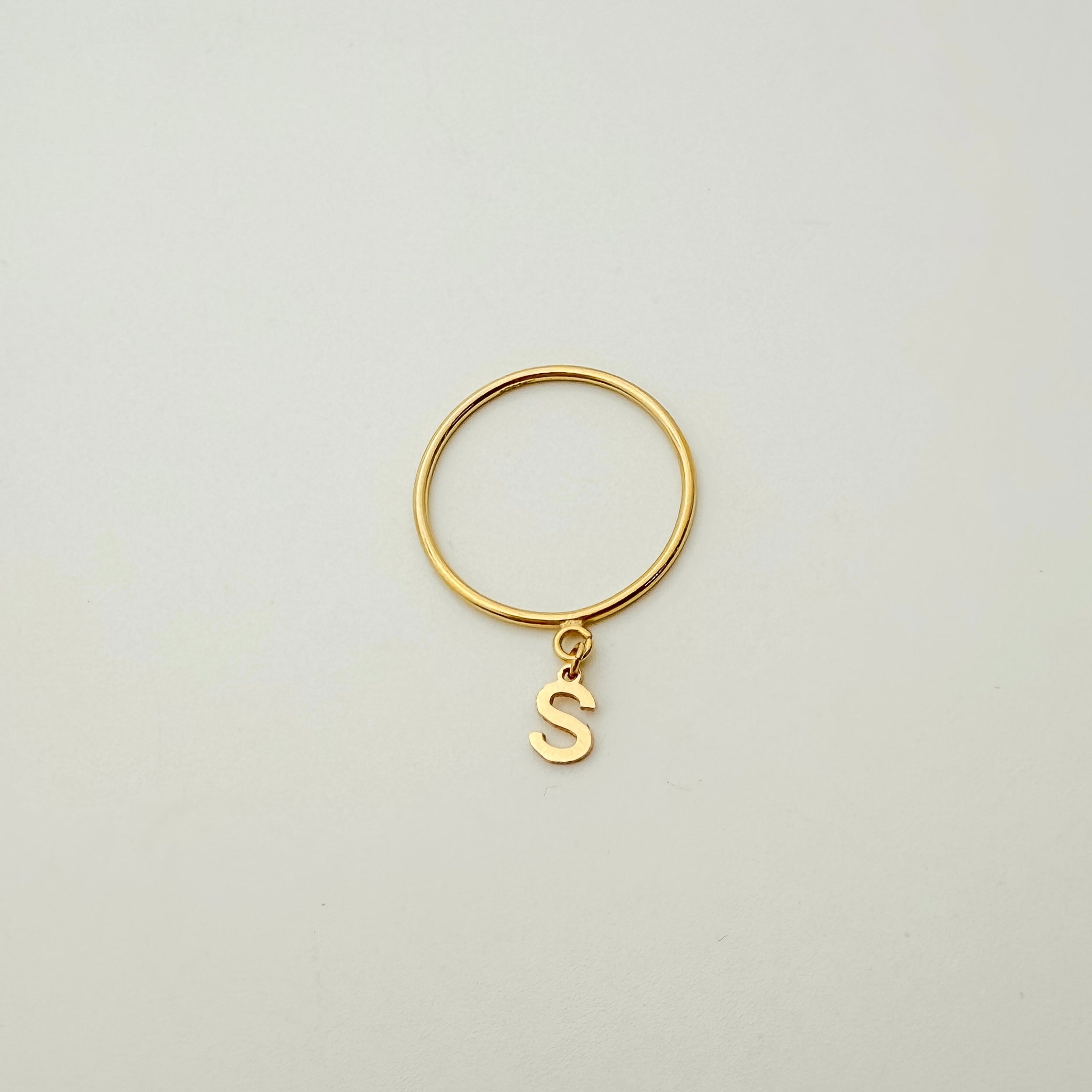 Simple Stacking Ring with Loop