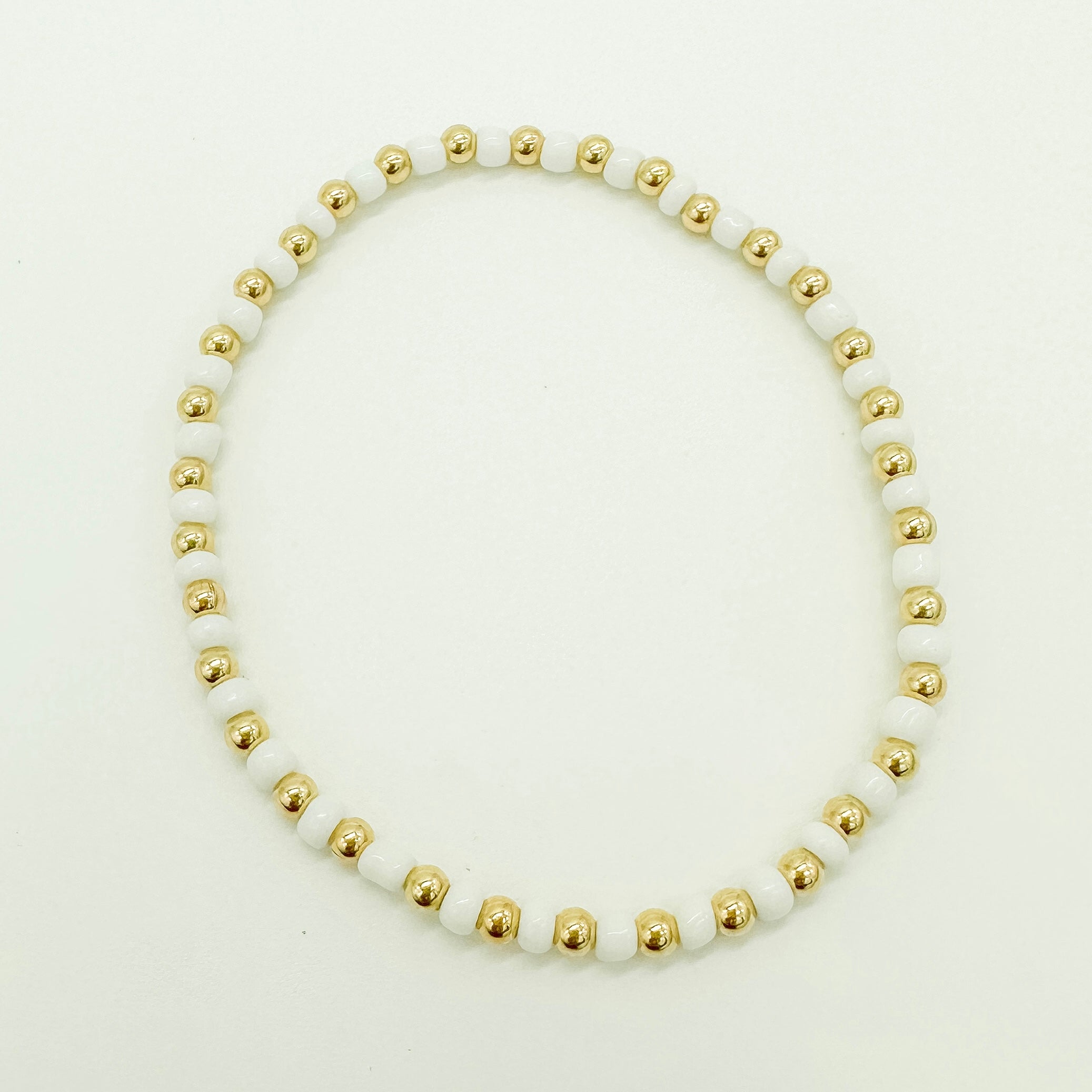 gold filled beaded bracelet / gold filled bracelet / beaded bracelet / handmade bracelet / wholesale gold filled bracelet
