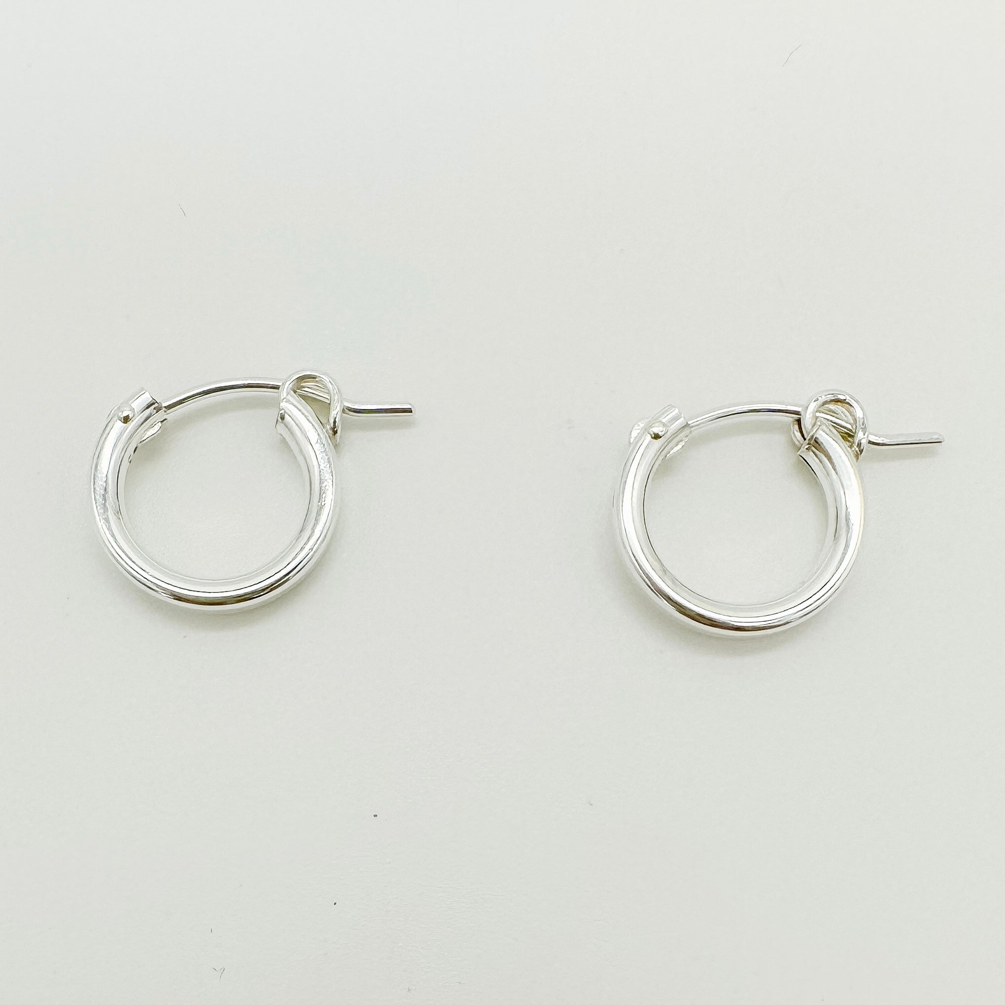 sterling silver everyday hoops / essbe jewelry supply / hoops for everyday / sterling silver hoop earrings