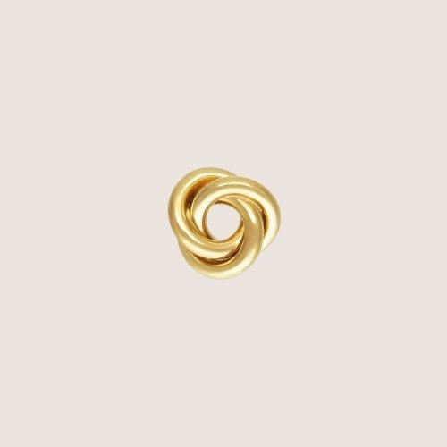 knot earrings, knot stud earrings, gold filled twisted knot earrings, preppy earrings, gold filled stud earrings, gold filled earrings, sterling silver studs, sterling silver knot studs
