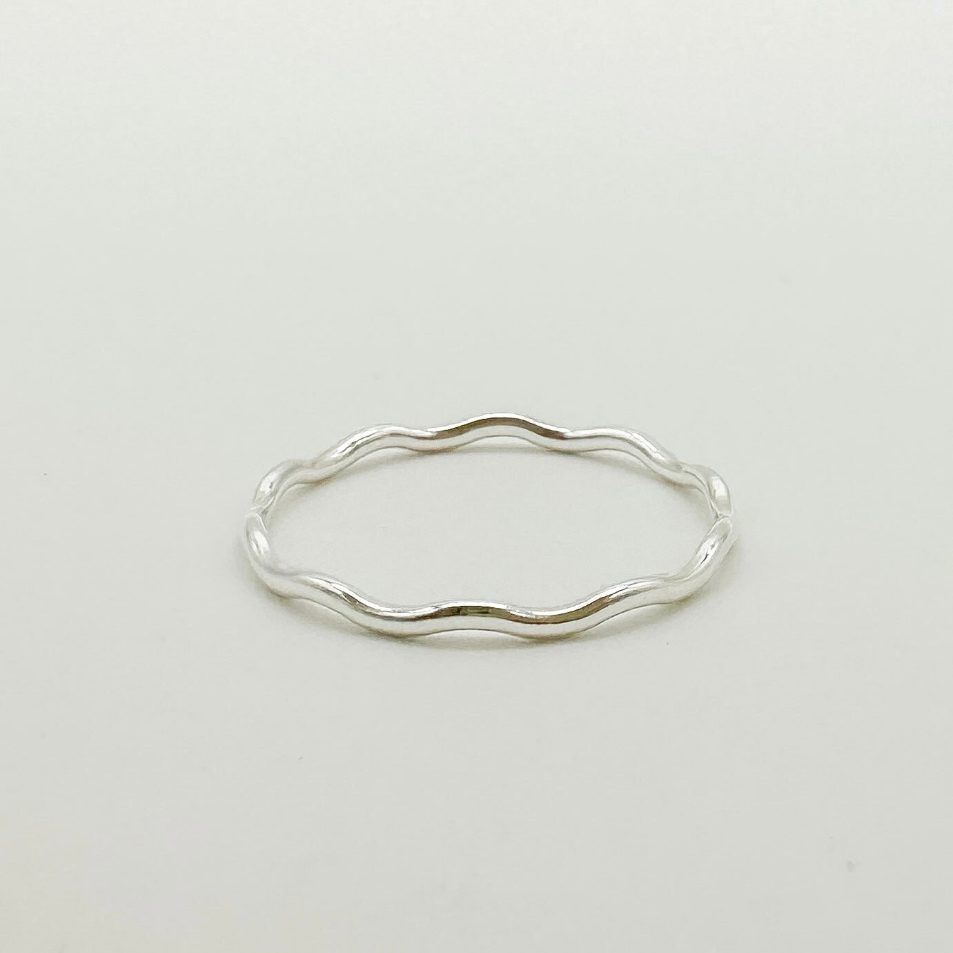 sterling silver stacking ring / sterling silver ring / laguna wavy ring / wavy ring / wholesale stacking rings