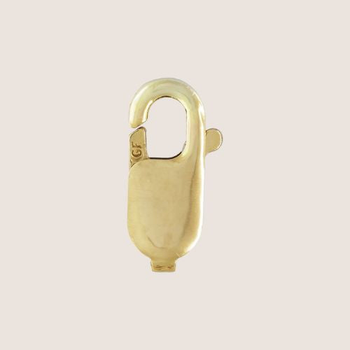 gold filled lobster clasps / permanent jewelry supplies / sterling silver lobster clasps 