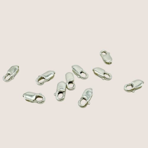 gold filled lobster clasps / permanent jewelry supplies / sterling silver lobster clasps 