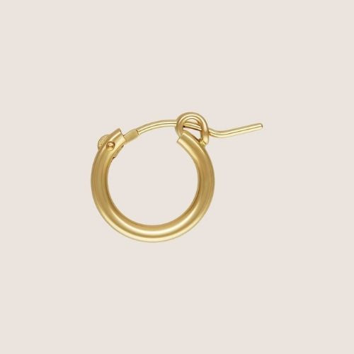 gold filled everyday hoops / essbe jewelry supply / hoops for everyday / gold-filled hoop earrings