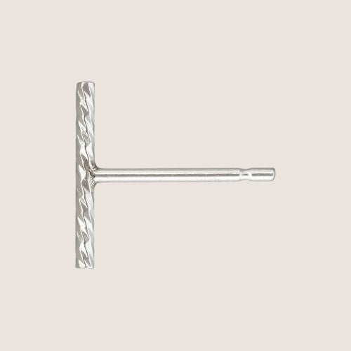 sparkle bar studs, 14k gold-filled studs, sparkle bar earrings, customizable studs, sterling silver studs