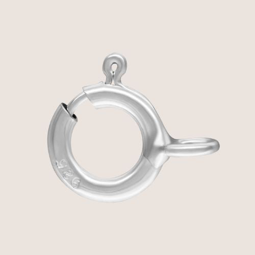 gold filled spring ring clasps / permanent jewelry supplies / sterling silver spring ring clasps / spring ring clasps for jewelry