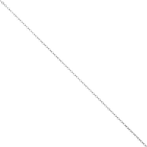 dainty cable chain, sterling silver cable chain, permanent jewelry chain, wholesale chain by the foot