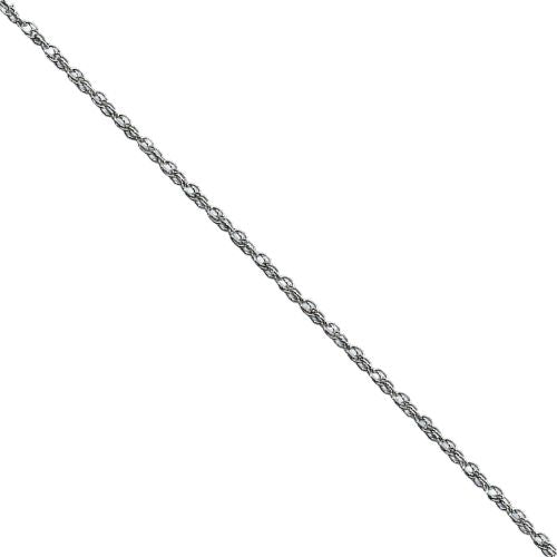 rope chain, sterling silver rope chain, bulk rope chain, sterling silver chain by the foot