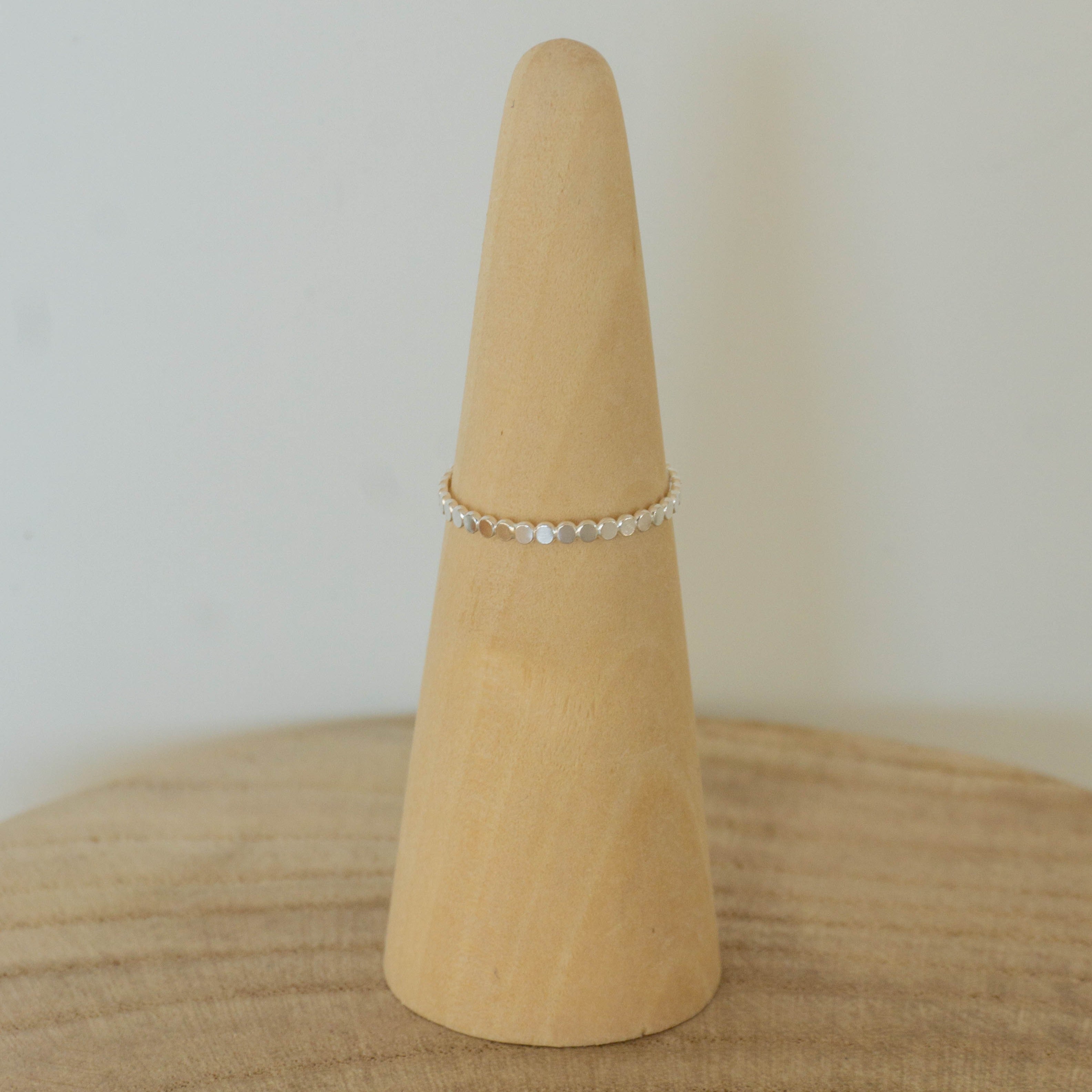 sterling silver stacking ring