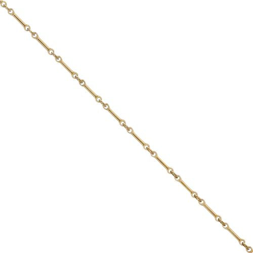 gold filled bar chain / permanent jewelry supplies