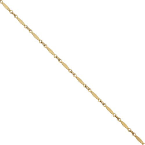 gold filled dapped bar chain / permanent jewelry supplies
