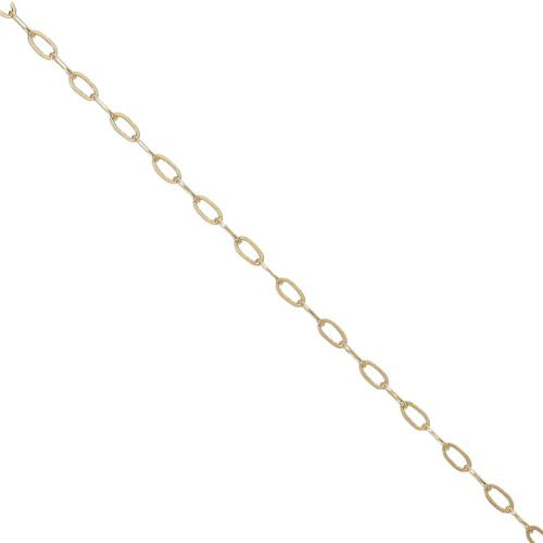 gold filled paperclip chain / permanent jewelry supplies
